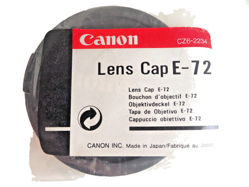 Canon 72mm objektivdeckel - e-72mm,